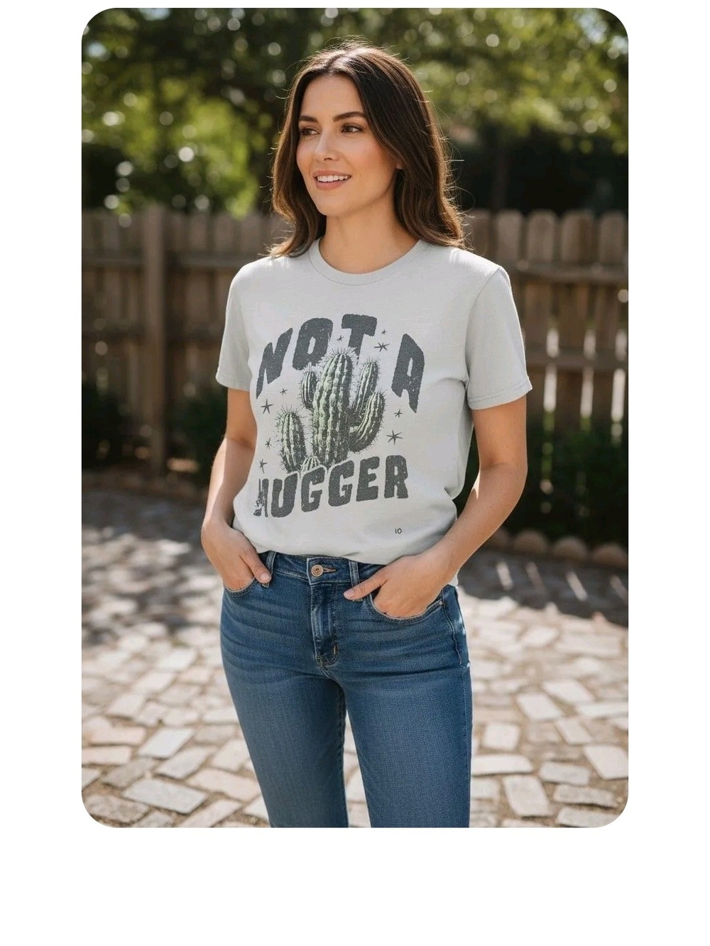 Not a Hugger Graphic Tee - Pick Your Size & Color